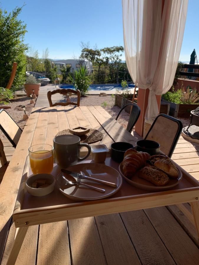 Bed and Breakfast Chambre D'Hotes Mazet Les Abadies Saint-Felix-de-Lodez Exterior foto